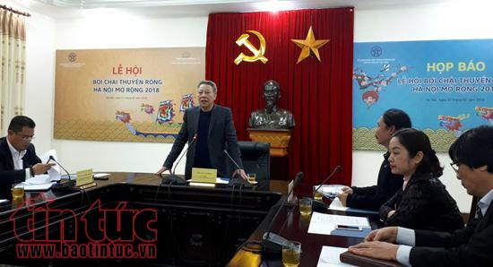 Hà Nội lần đầu tổ chức lễ hội bơi chải thuyền rồng mở rộng 2018 ảnh 1